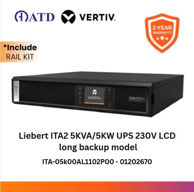 Bộ lưu điện Liebert ITA2 5KVA/5KW UPS 230/400V LCD long backup model